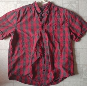 Filson plaid button up men's XL